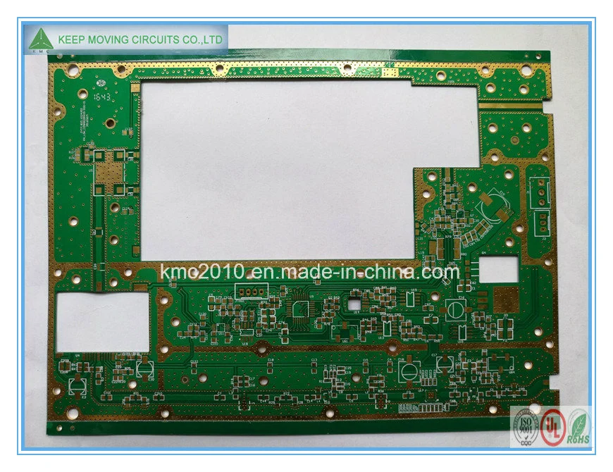 PCB de alta frecuencia de circuito impreso PCB 2 capas con Rogers