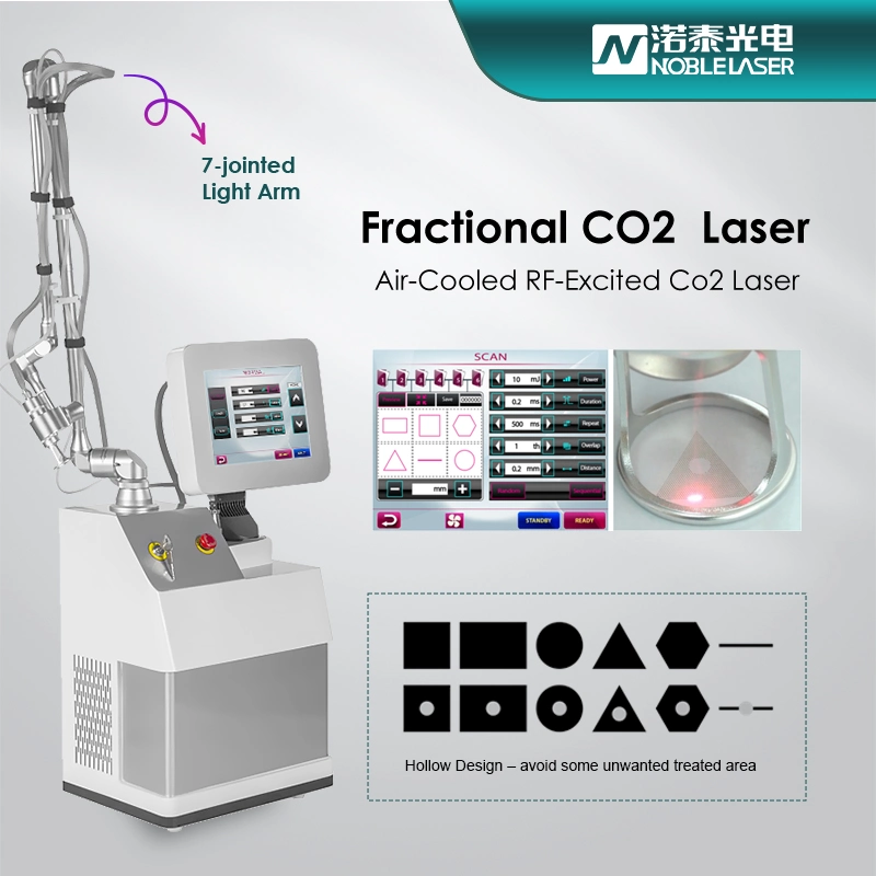 Chinesisch Hot Sale Portable CO2 Fractional Laser Scar Entfernung Haut Verjüngung für den Heimgebrauch