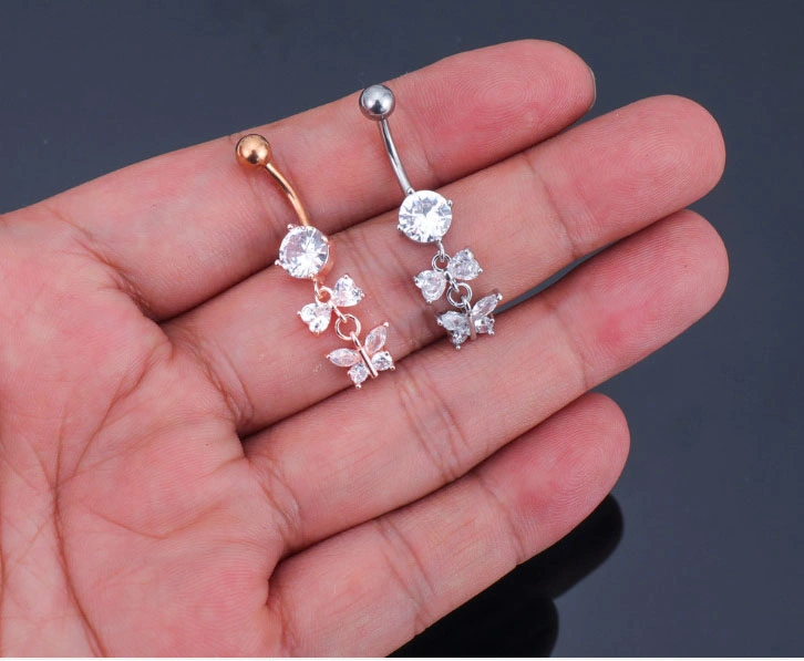 Variety Styles Butterfly Belly Button Rings Belly Piercing Belly Button Rings Dangling