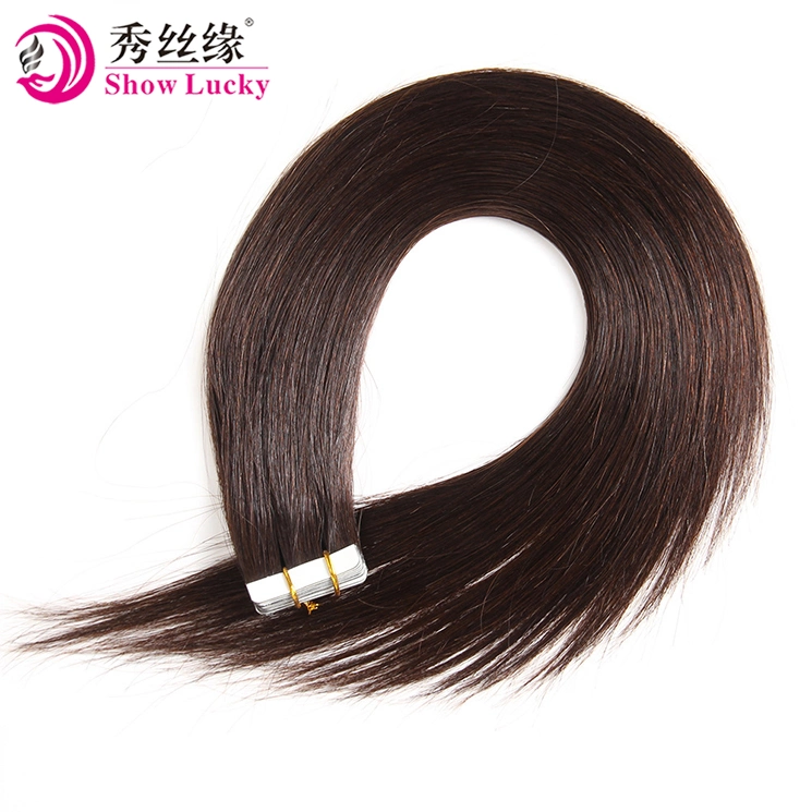 China de Promoción de la fábrica de cabello 100% virgen Remy cabello humano de Malasia el 18 de 20 a 22 pulgadas de cinta de Rubio cabello humano.