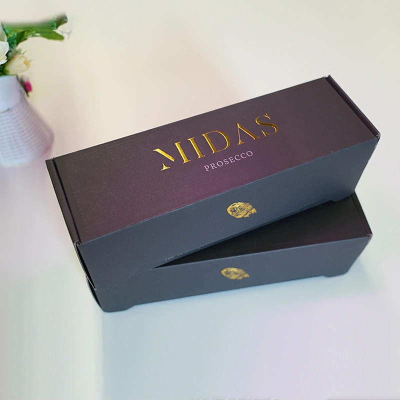 Eco Friendly Bespoke Carton Box Skincare Box for Packaging Bottle Glass Corrugated Cardboard Shipping Subscription Box Packaging