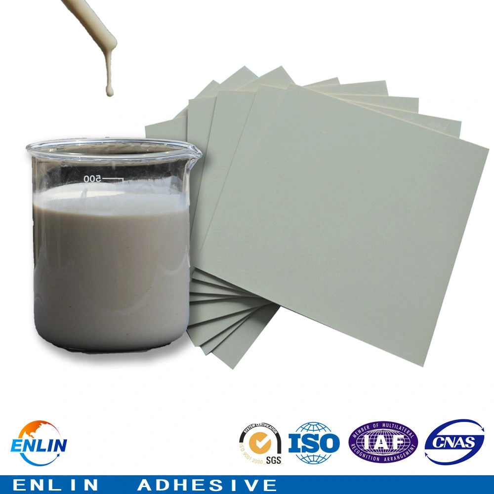 Natural Especial de resina epoxi de polímero de alta almidón blanco compuesto adhesivo para cartón Industrial