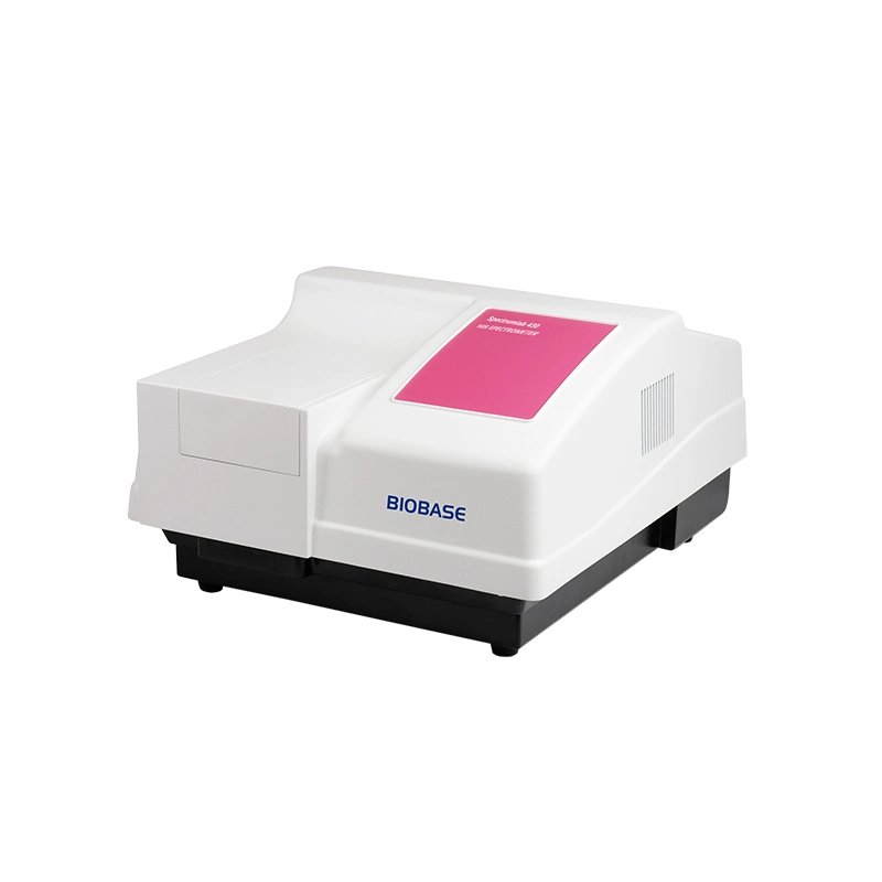 La spectroscopie UV à faisceau unique Biobase spectrophotomètre UV/Vis pour Lab