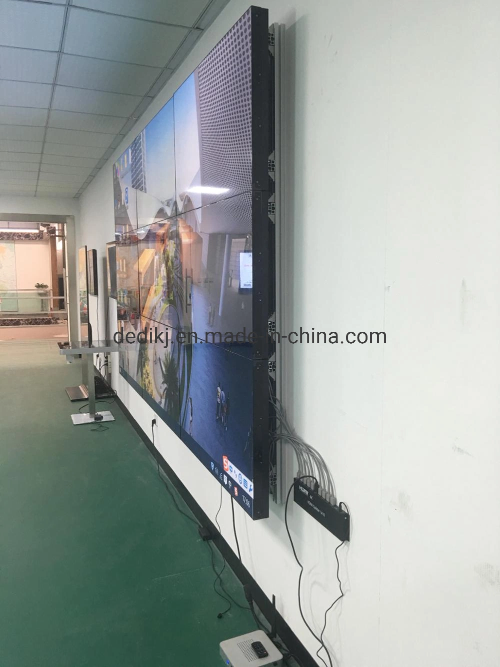 55inch 1920X1080p Cabinet LED Screen Wall Video 3.5mm Thin Bezel