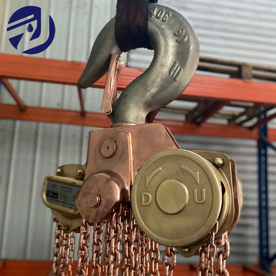 30 Tons Explosion-Proof Manual Chain Block/Hoist for Steelworks