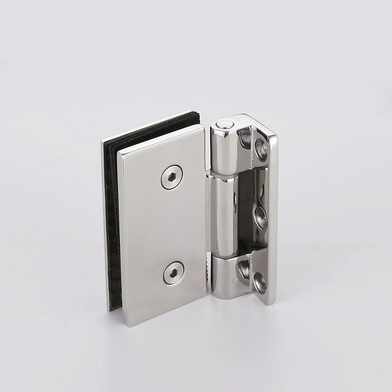 Glass Door Single Side Hinge Movable Glass Clamp for 6-12mm Tempered Glass