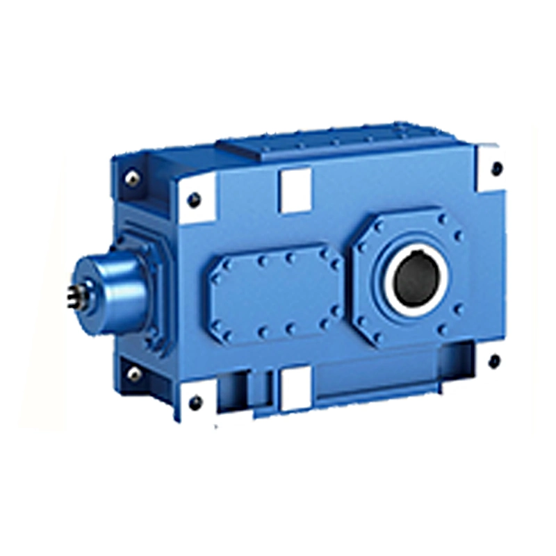 Heavy Duty Industrial 1.25~450 Ratio Shaft Mounted Hollow Shaft Bevel Helical Reduction Gearbox Gear Motors for Beverage Factory