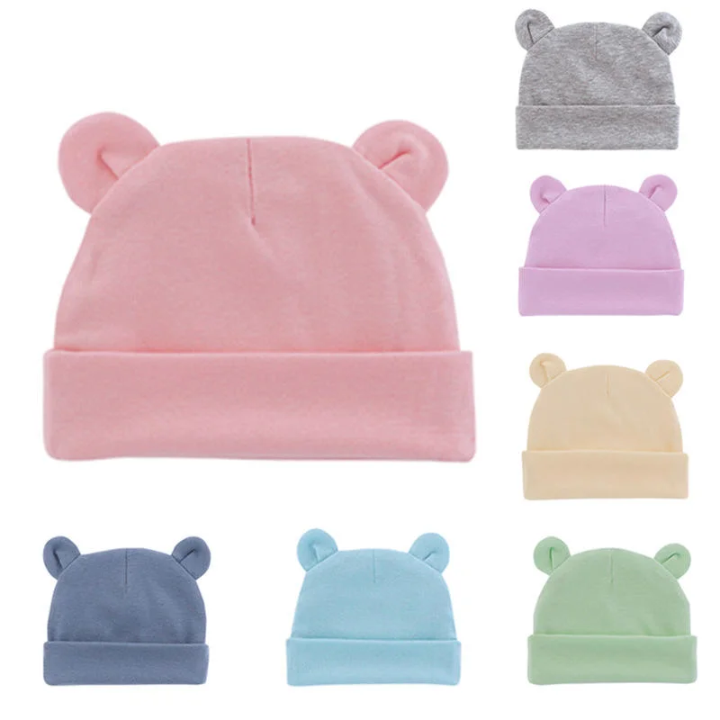 Wholesale Newborn Baby Hat Infant Toddler Beanie Caps