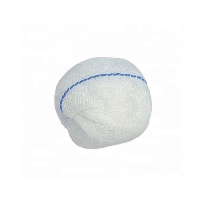 Haut 100% coton absorbant médicale et chirurgicale des boule de gaze de rayons X