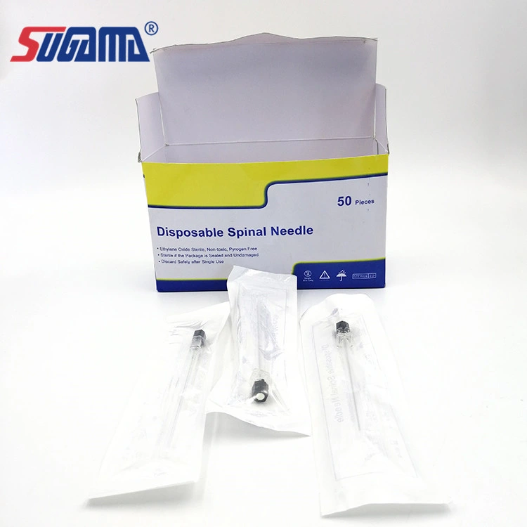 Factory Price Medical Spinal Needle with All Sizes and Color