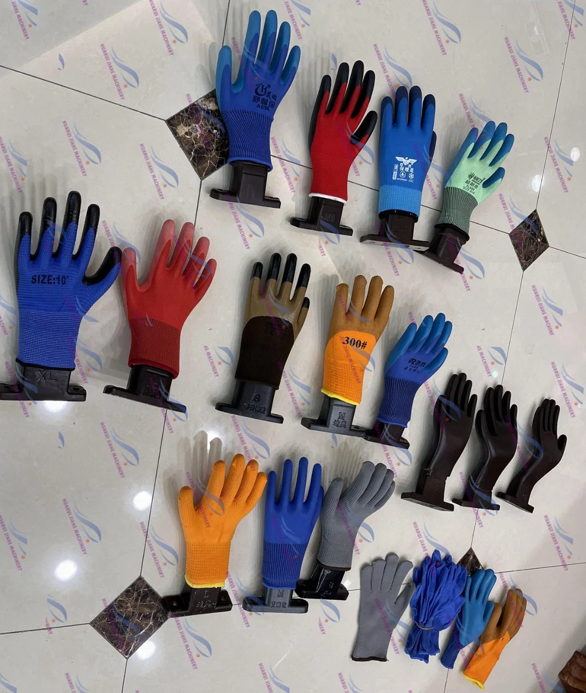 Latex Guantes de nitrilo pegamento, máquina de recubrimiento de nitrilo guante de látex de protección de la mano de obra de inmersión de la Máquina completamente automática de guante de CNC de equipos de inmersión