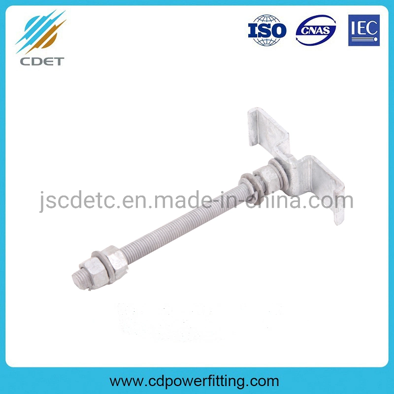 China Hot-DIP Galvanized Bracket Spacer for Rectangular Bar