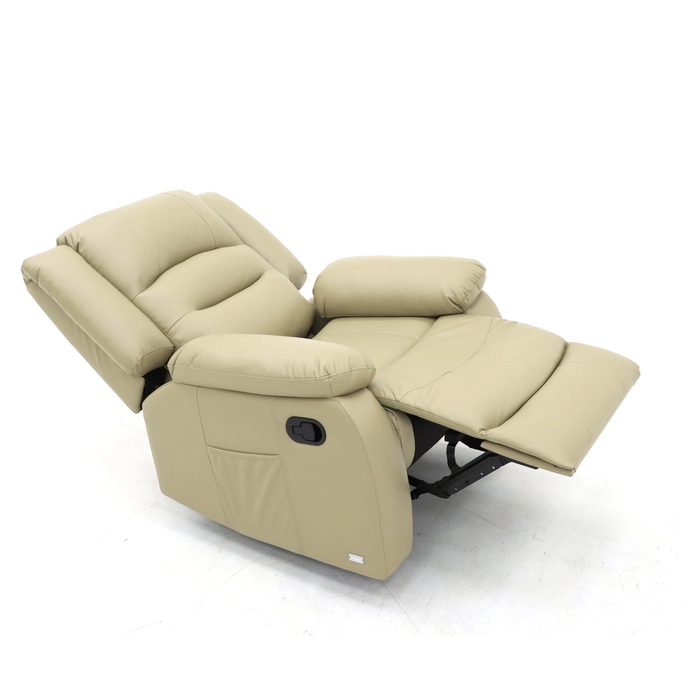 3+2+1 asientos Manual de Cuero loveseat Motion Recliner Juego de sofás Para muebles de sala de estar