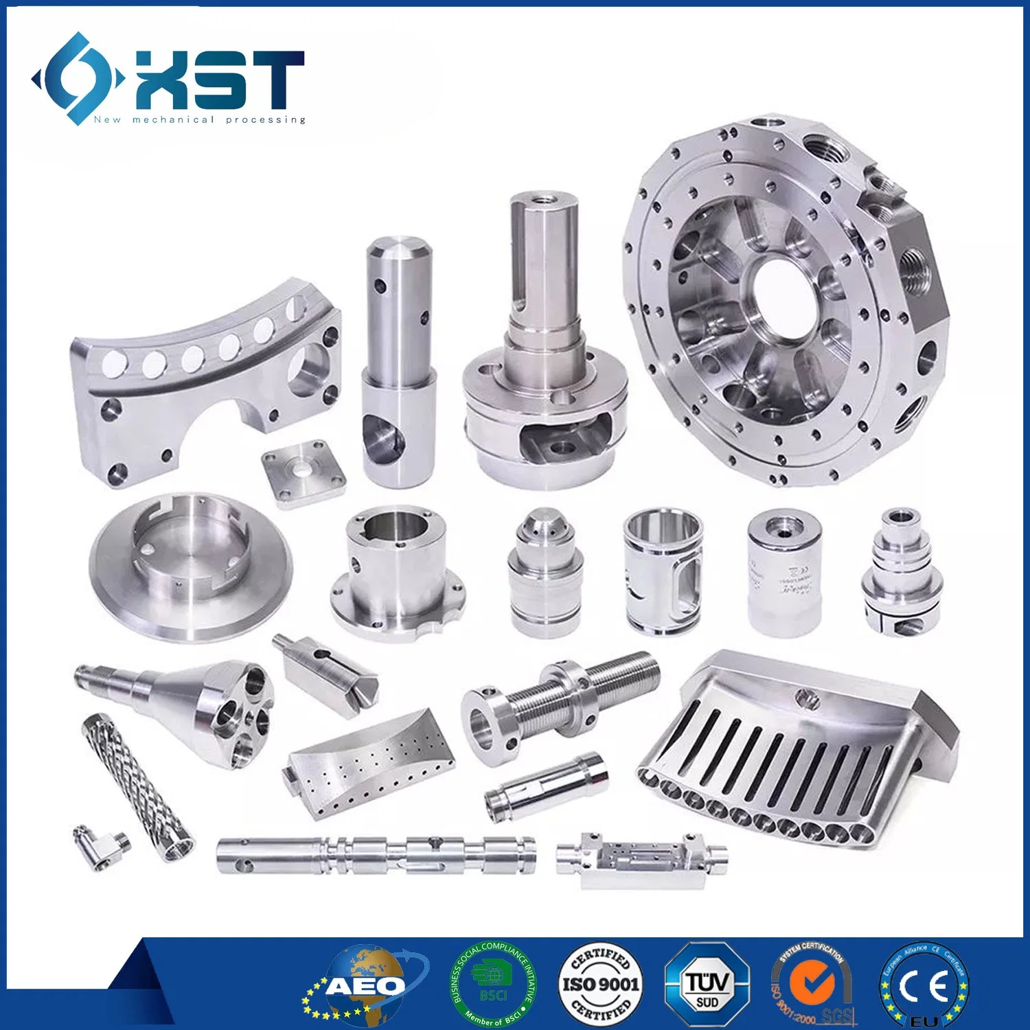 OEM High Precision CNC Machined Metal Brass Stainless Steel Parts Milling Turning Service