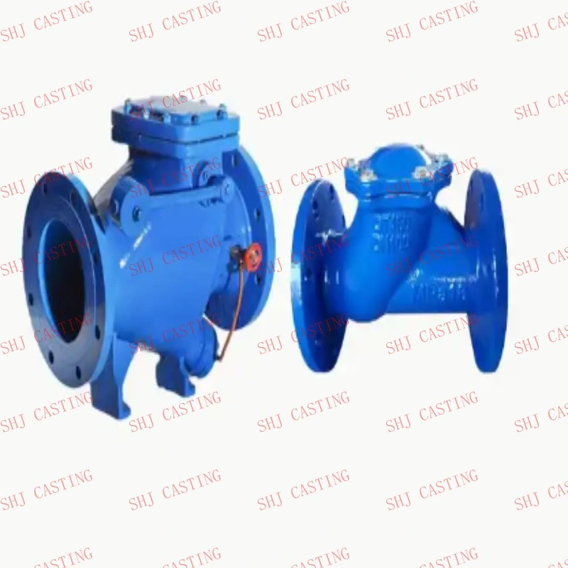 Ductile Iron Wafer Type Flap Check Valve Swing Hydraulic Valve