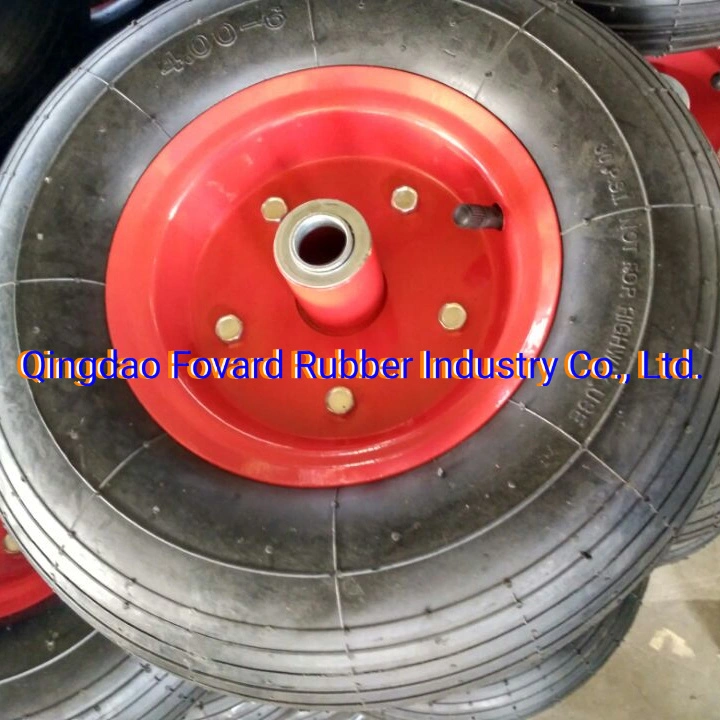 3.25-8 3.50-8 4.00-8 Russia Ukraine Pneumatic Rubber Wheel and Wheelbarrow Wheel