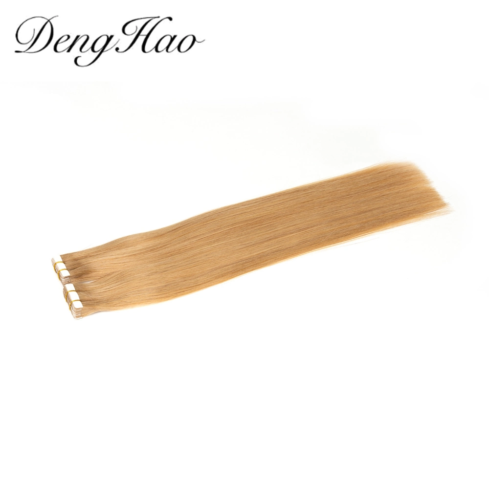 Denghao doble de la fábrica de cintas de pelo dibujados Extensiones de Cabello