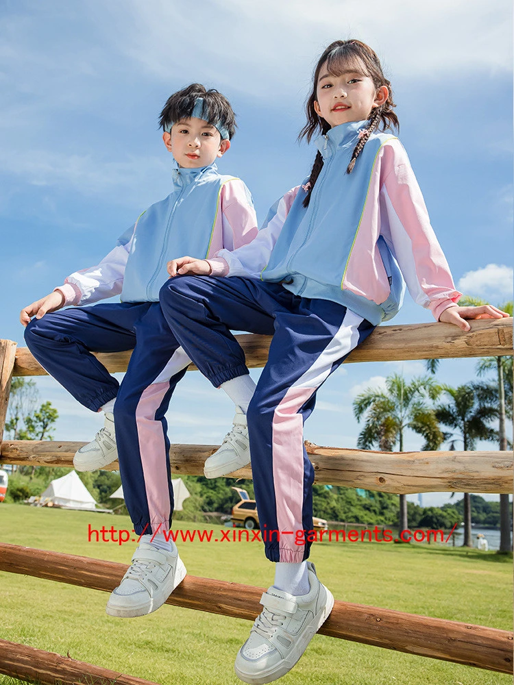 Kids Track Suit Custom Spring Fall Boys Jogging Set Tracksuits Kids Sport Wear (U2332)