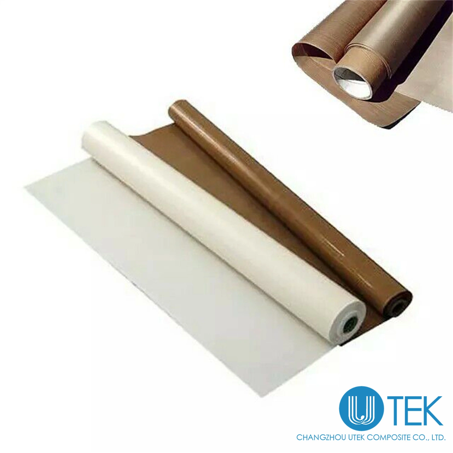 Tefloning PTFE Fabrics Self Adhesive Cloth PTFE Coated Fiberglass Fabrics for Bag Making Machine Rotating Shaft