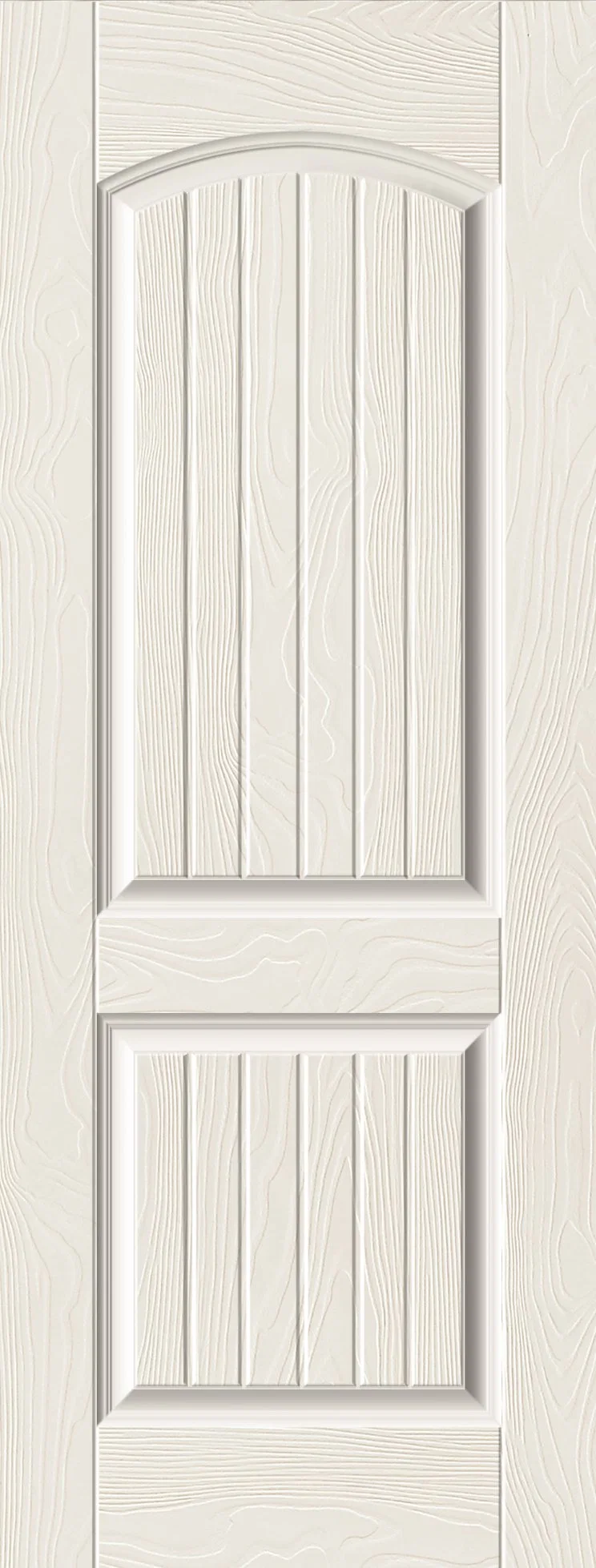 Wooden Texture Melamine Surface White Door Skin