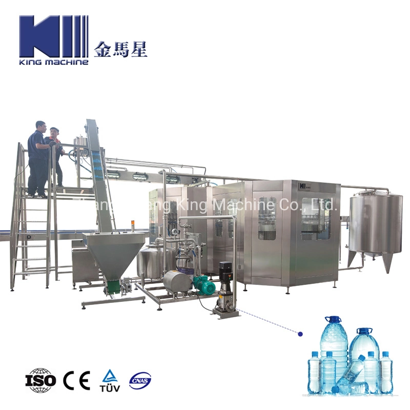 Alkaline / Mineral Water Filling Equipment with CE ISO (CGF24-24-8)