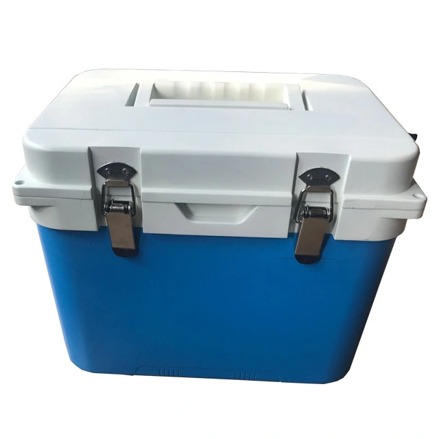 Almacenamiento de muestras de productos del hospital Caja de refrigeración portátil de mariscos con Precio barato