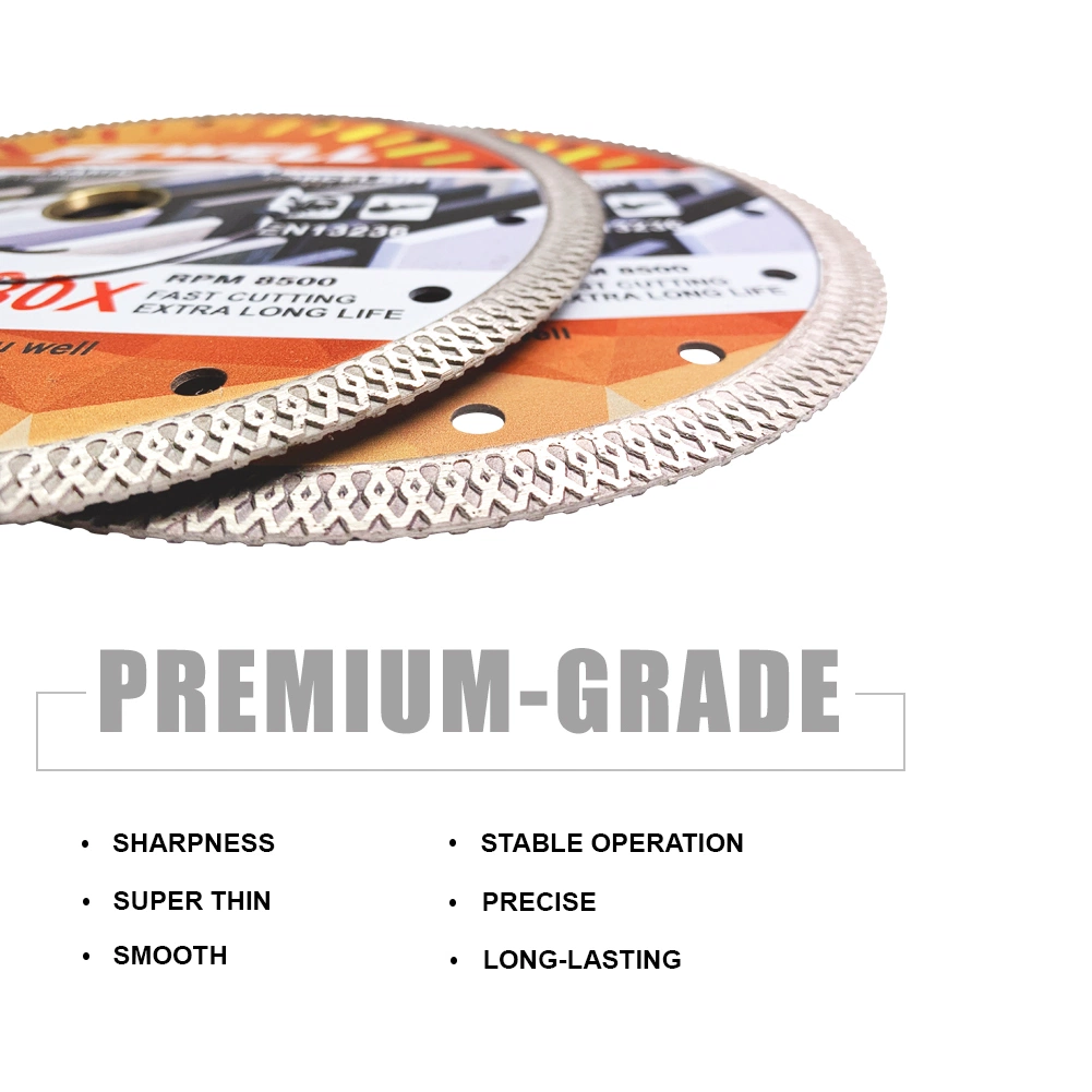 Abrasive Ceramic Turbo Mesh Diamond Cutting Blade Tool for Porcelain Tile Ceramic