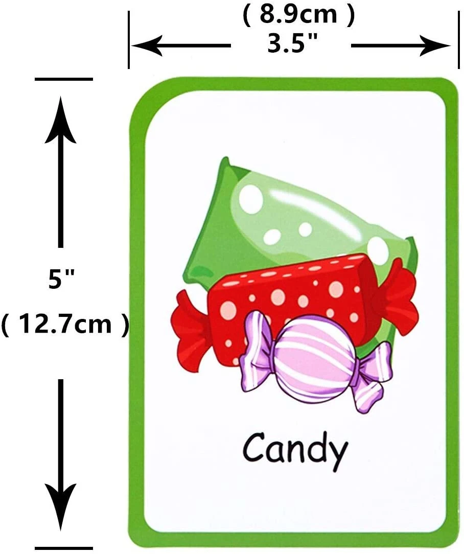 Vente en gros sur mesure sentiments Flashcards cartes d'émotion Flash pour les tout-petits éducation Apprentissage de cartes Flash impression pour la mémoire des enfants