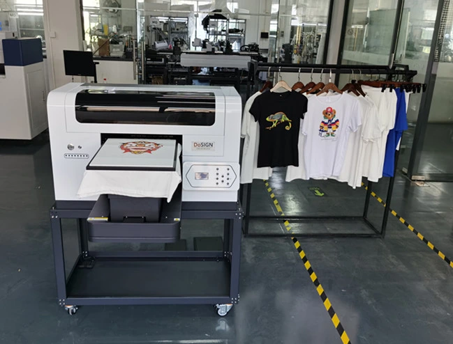 A3 2 Heads DTG Printer Digital Textile Printer T-Shirt Cotton Custom Bags No Woven Cloth Tshirt Printing Machine