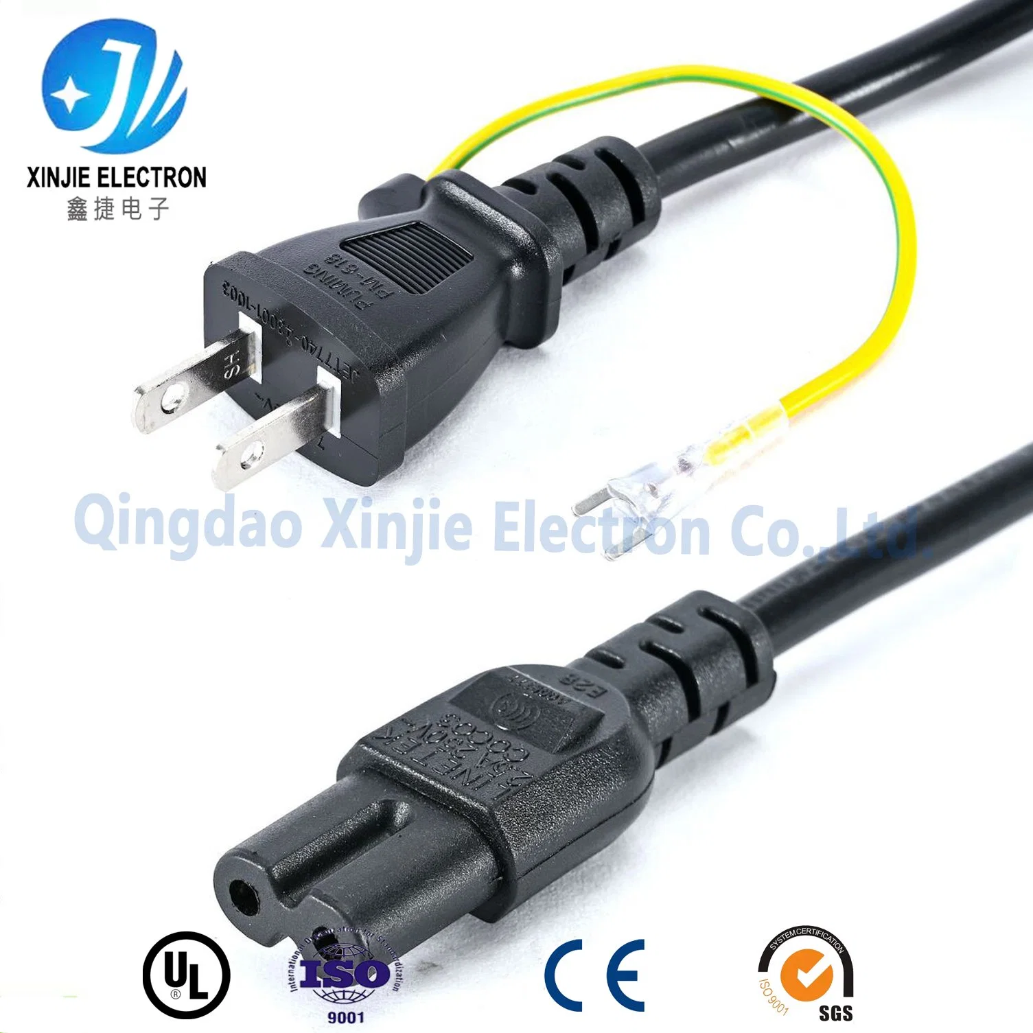 PSE Certificate Electrical Power Cable with Japan Plug