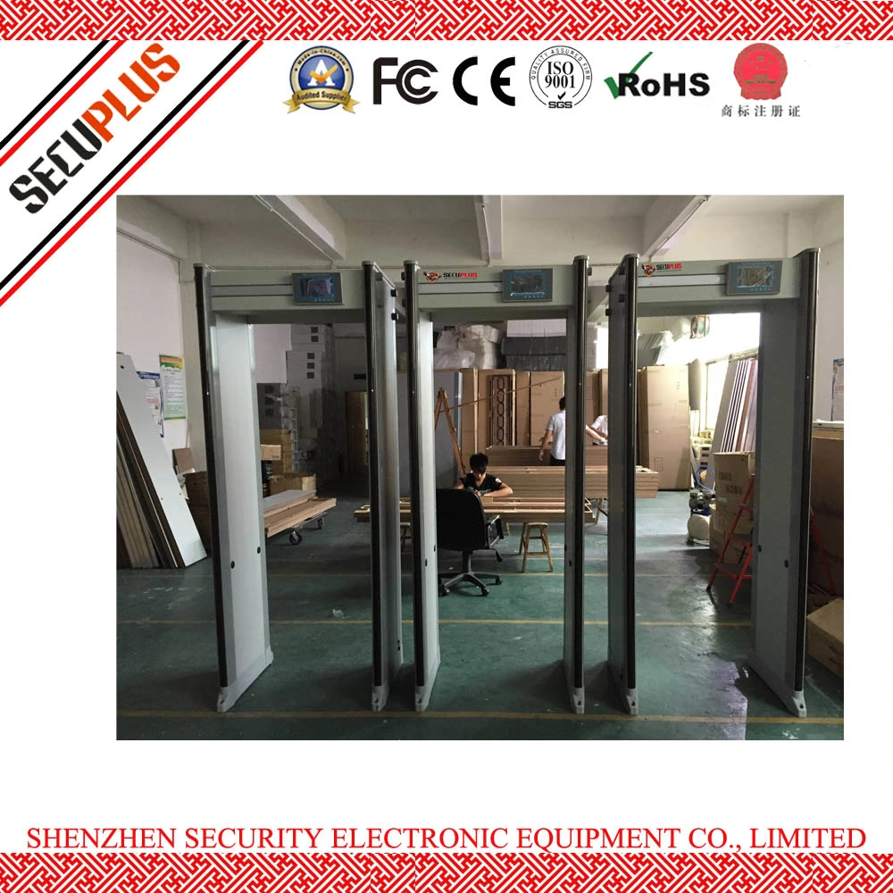 Auto Alarm security people screening machine metal detector system