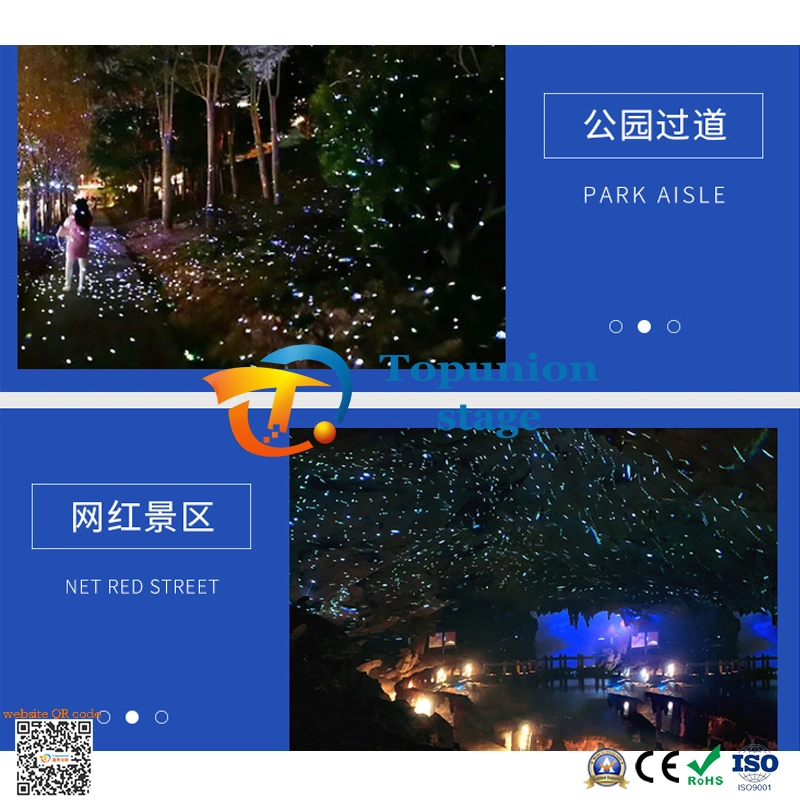 Dynamic Atmosphere Project Light Cultural Tourism Lights Projection Firefly Laser Light