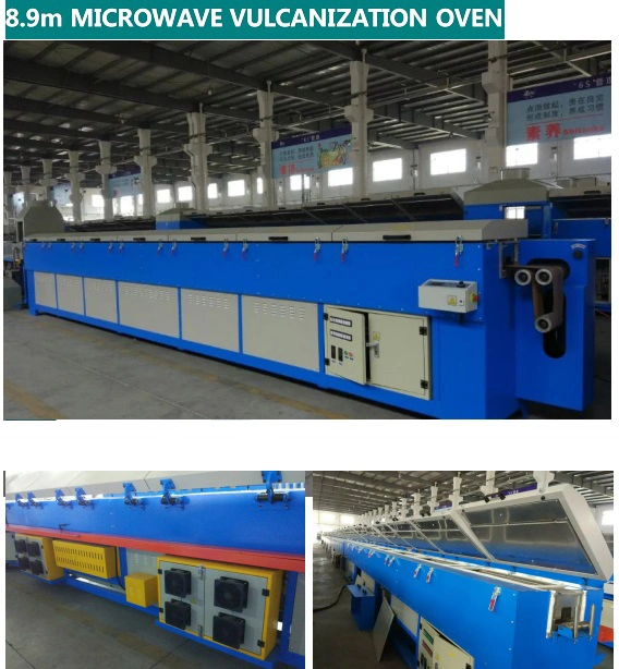 Rubber Extrusion (UHF) Microwave Vulcanization Machine Door and Window Rubber Sealing Profile Making Machine