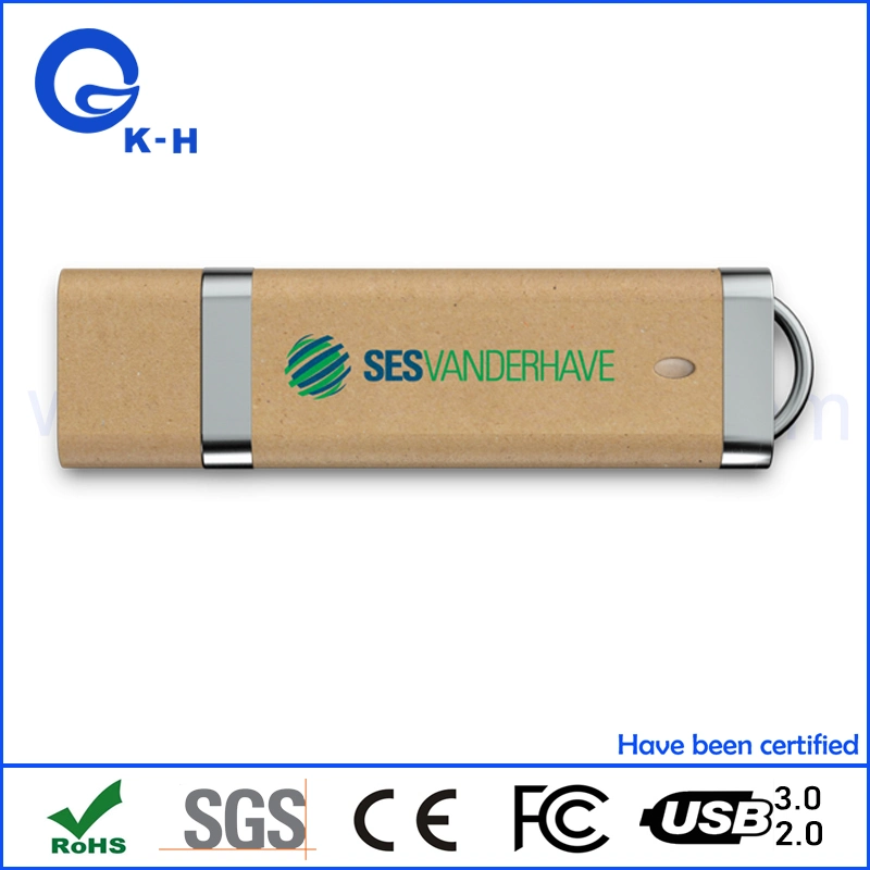 Eco-Friendly Paper USB 3.0 Flash Drive 1GB Pendrive for Gift