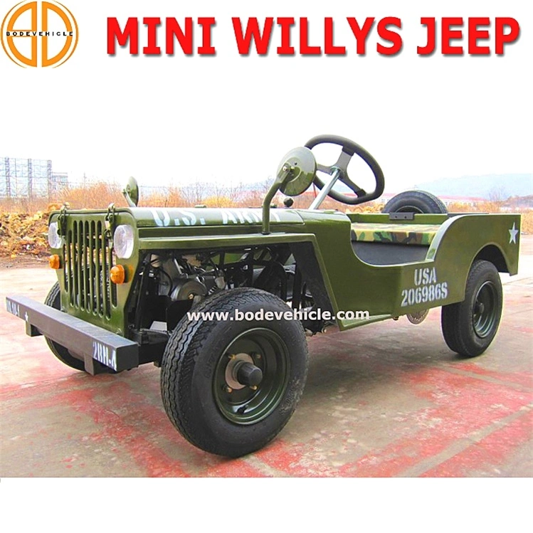 Bode Quanlity assuré New Kids 110cc Willys Jeep Mini pour la vente