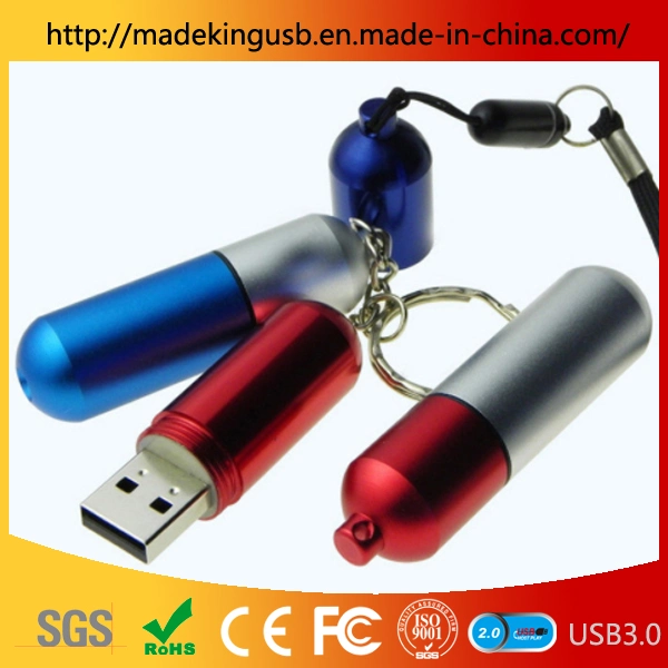 Metal USB Flash Disk Memory Stick Waterproof Pen Drive Mini USB Stick
