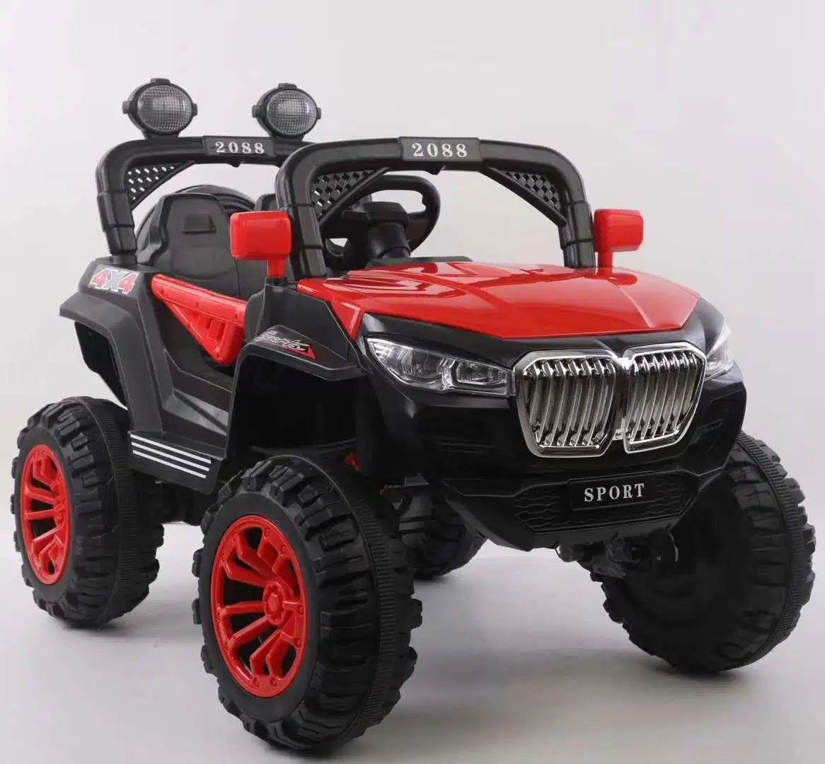 Baby-elektrisches Auto-Doppelt-Batterie-Auto-Spielzeug-Auto, das Kind, das mit doppelter Batterie elektrisch ist, scherzt Auto, das elektrische Kind-Auto