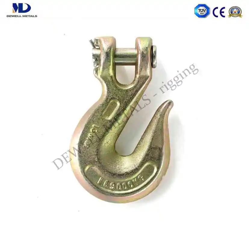 Marine Hardware Surface Polished Forged Stainless Steel Eye Slip Hook with Latch