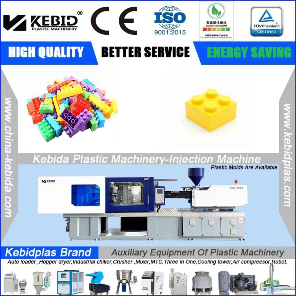 Factory Price Good Injection Molding Machine 140ton Plastic Building Blocks Making