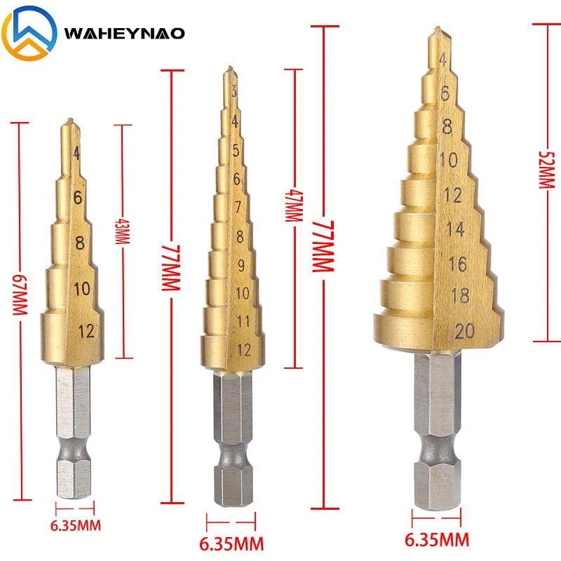 Jeu de forets pour lime à ongles Waheynao Golden Professional pour Electrique Outil de retrait de gel de pédicure de manucure