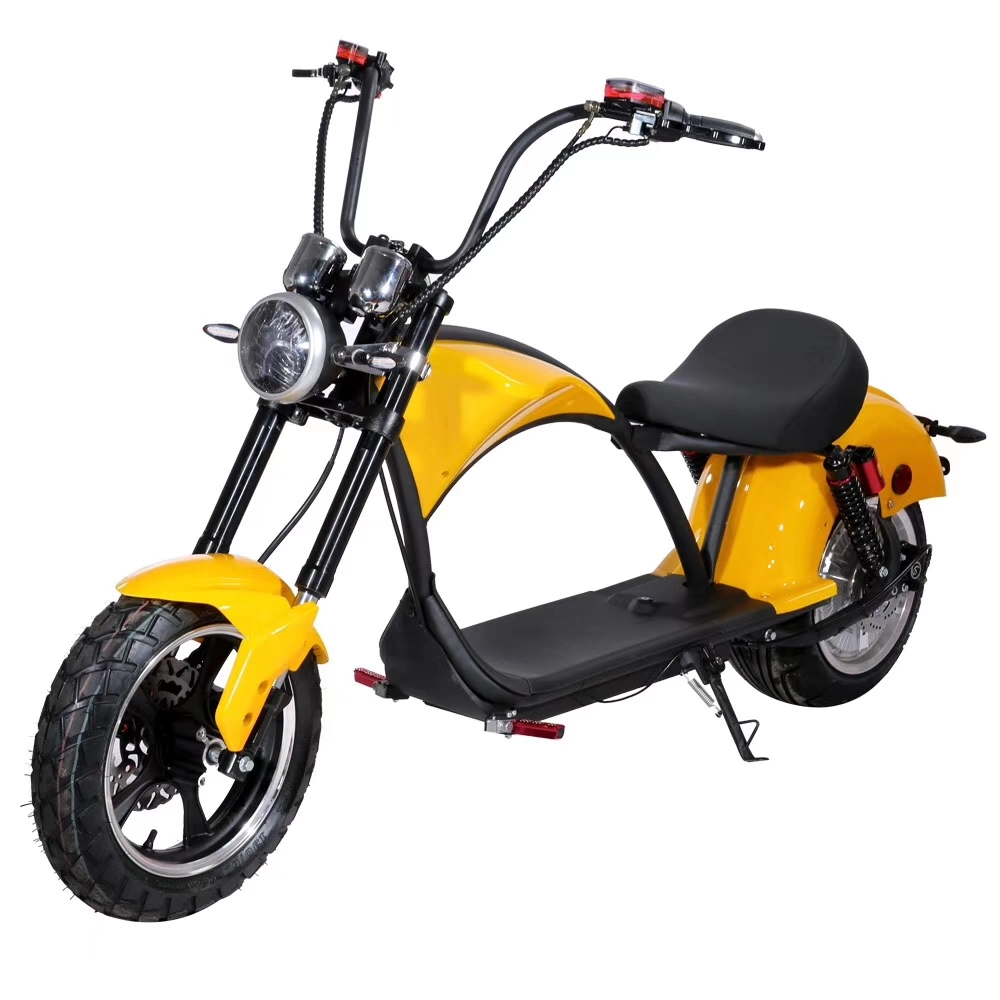 Wellsmove CEE COC Electric Scooter Citycoco C009 Chopper Offroad Motorcycle