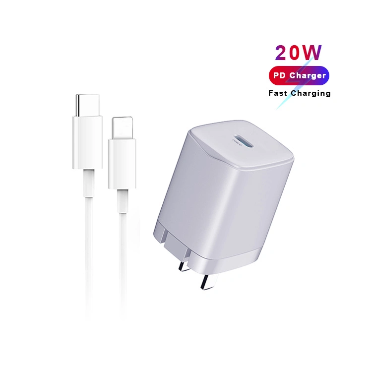 Hot Sale Us EU PD 18W PD 20W carga rápida Proveedor de energía para el teléfono iPad