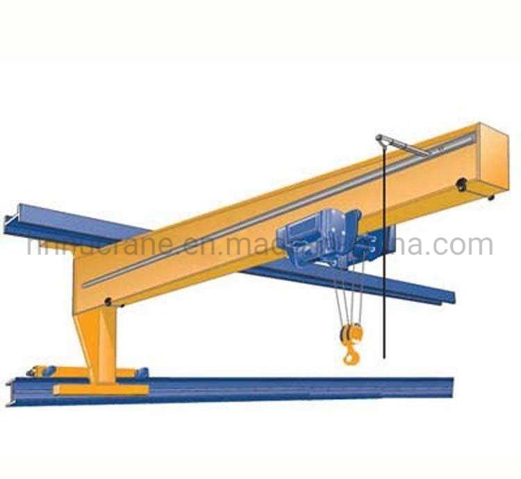 El servicio eléctrico en el extranjero 0,25 t 1t 2t en la pared de la grúa pluma con esparcidor