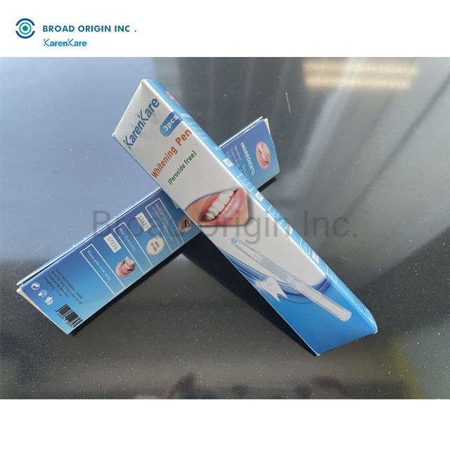 Private Label blanc en vrac de gros 6 % de gel de blanchiment des dents blanchissant HP Pen