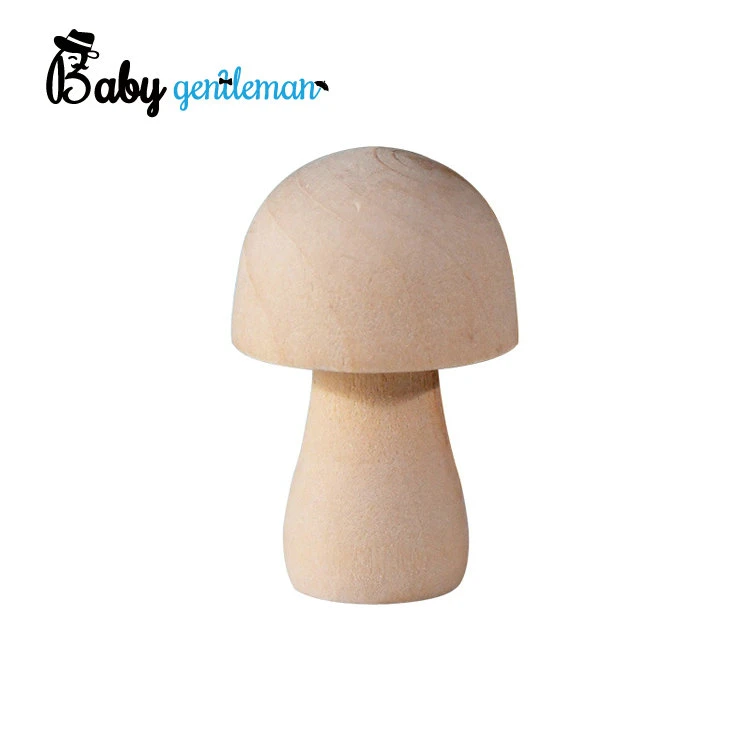 Hand Craft Wooden Mushroom Toys Kids Gifts Wood Crafts for Decoration Z10487D