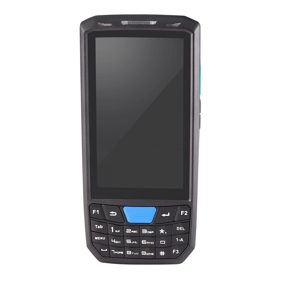 Dispositivo de bolsillo con pantalla táctil 1d de escáner de códigos de barras 2D GSM Terminal inalámbrico fijo para la industria