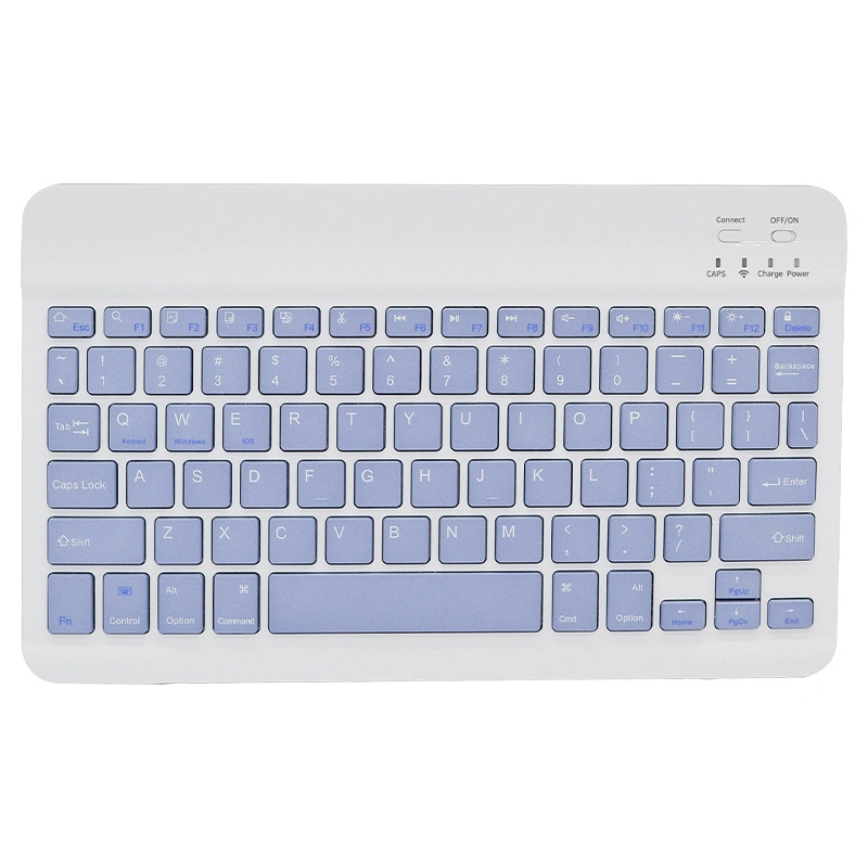 Clavier sans fil Mini ordinateur clavier Bluetooth pour tablette/ordinateur portable/téléphone