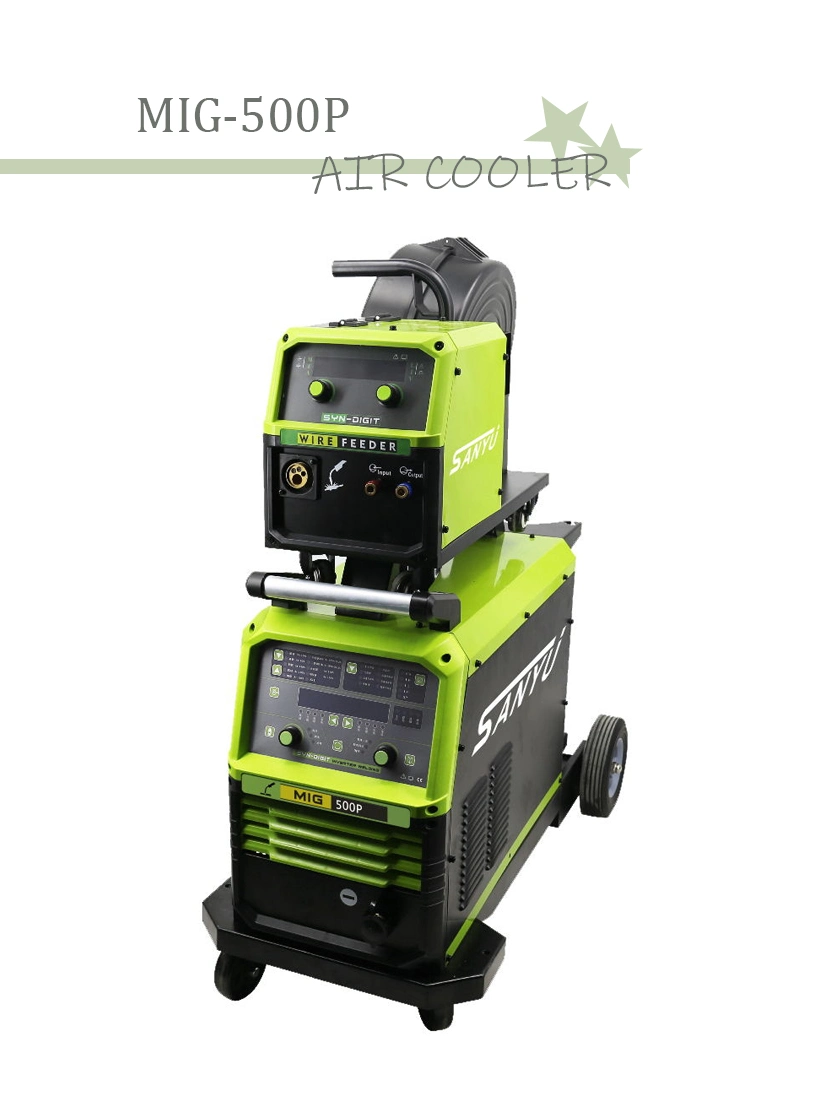 Sanyu Digital Inverter Pulse Gas Shielded MIG Welder Arc Welding Machine