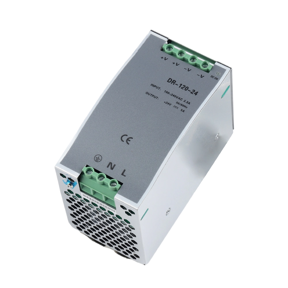 مصدر طاقة تحويل الصوت 75W RW 120W DIN Rail 85-264V بقدرة 120 واط