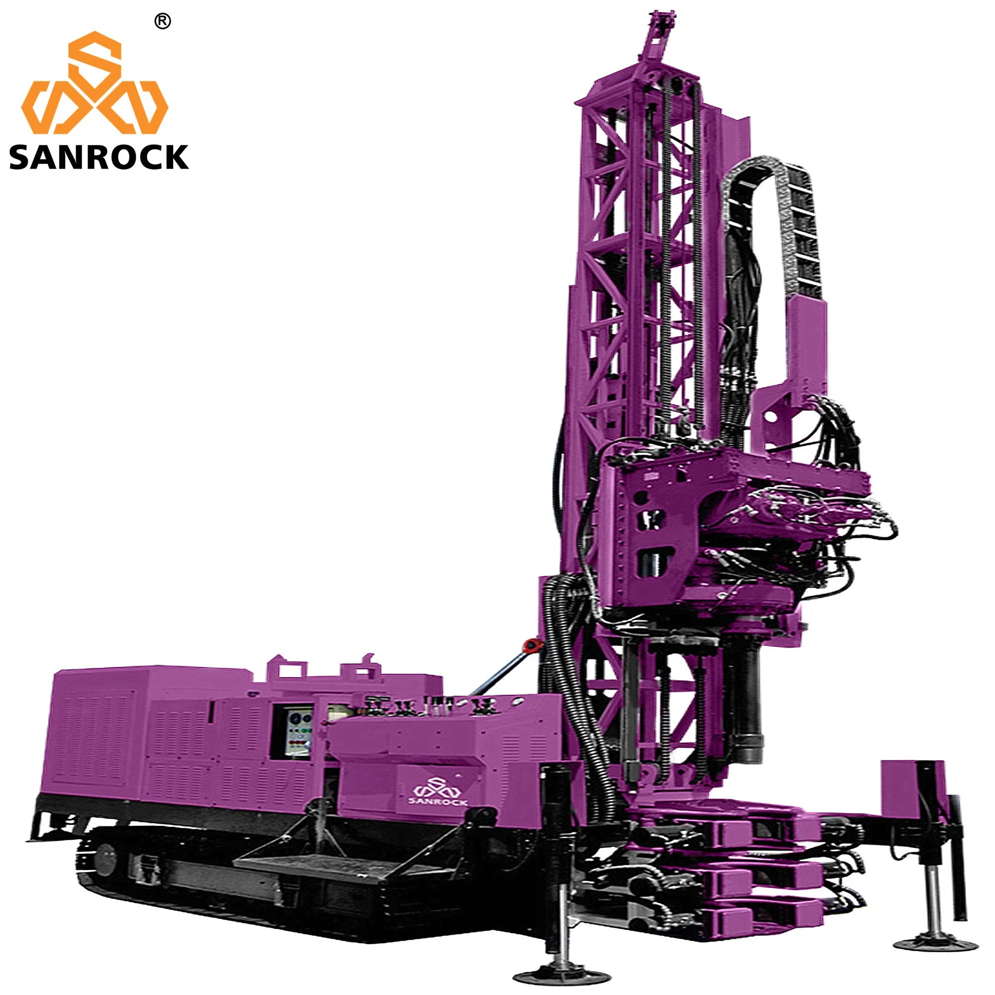 Sonic Drilling Rig Geological Exploration 200m Depth Hydraulic Sonic Drilling Machine